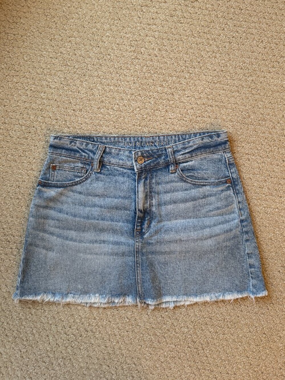 American Eagle Jean Skirt -- Size 8